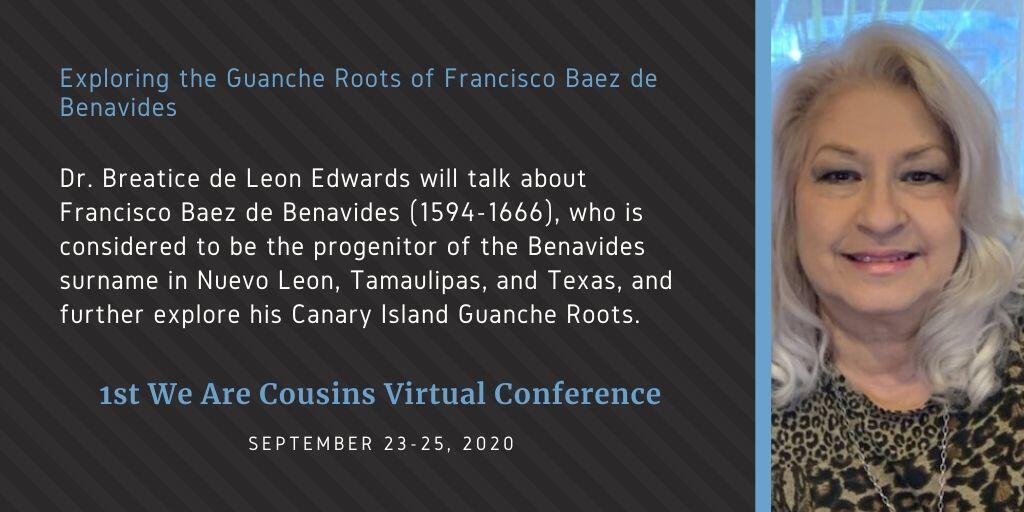 Dr. Beatrice de Leon Edwards - Exploring the Guanche Roots of Francisco Baez de Benavides
